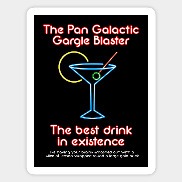 The Pan Galactic Gargle Blaster Magnet by tone